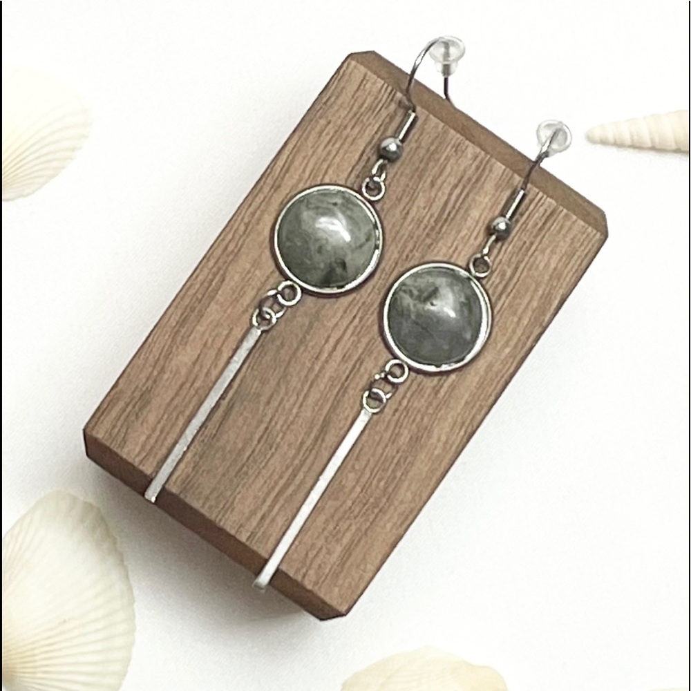 Labradorite Earrings